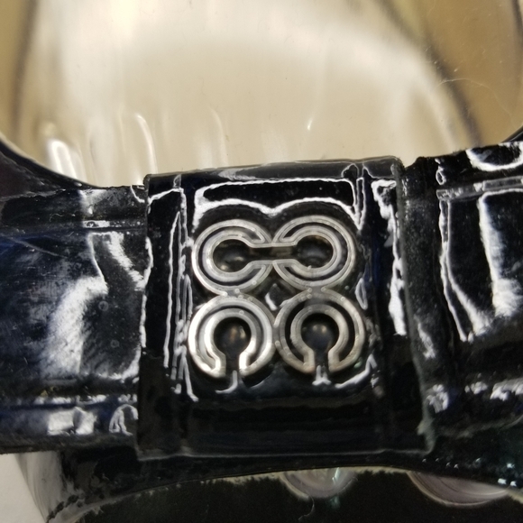 Coach Cassidy patent leather wedge slingback - Picture 12 of 13